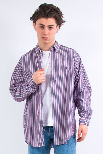 90's Ralph Lauren Striped Shirt