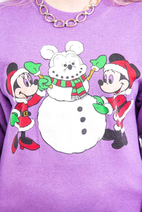 Vintage 90's Disney Christmas Sweatshirt
