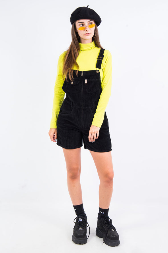 Vintage 90's Cord Short Dungarees