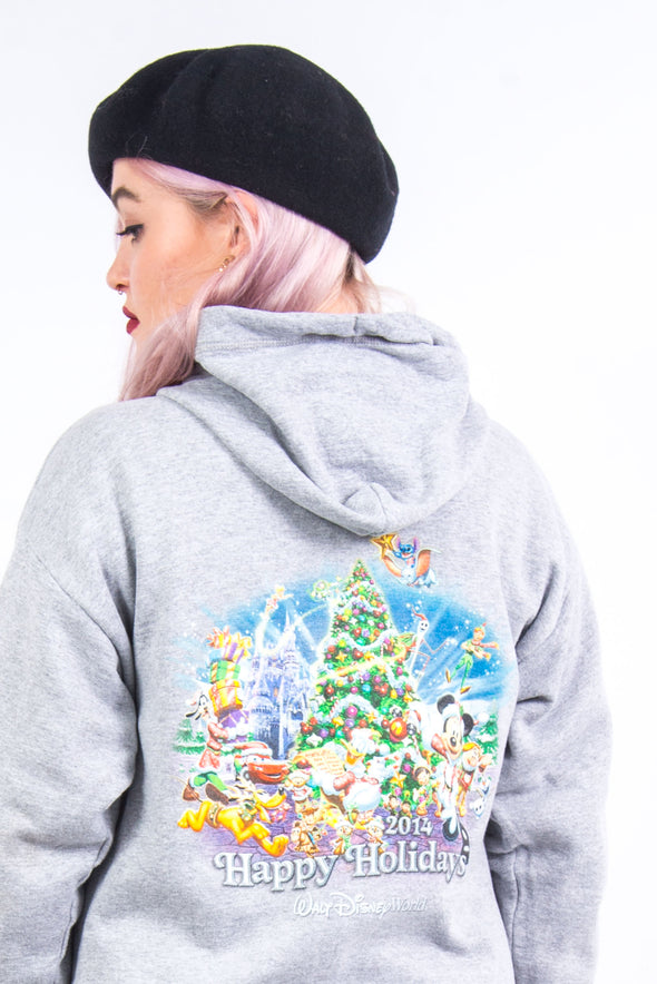 Disney 2014 Christmas Zip Through Hoodie Sweatshirt