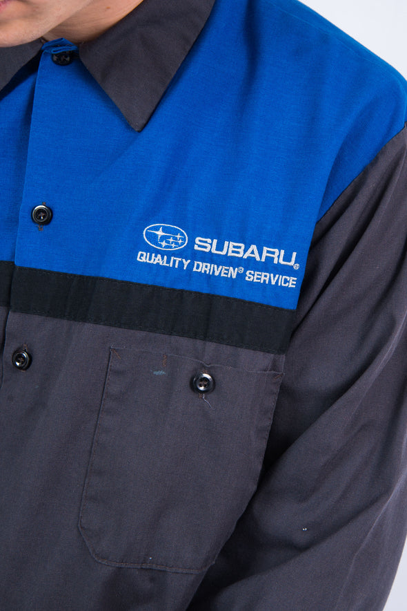 Vintage Subaru USA Work Shirt