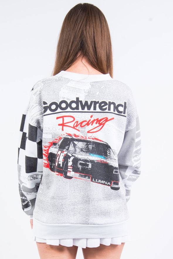 Vintage 90's Goodwrench Racing Print Sweatshirt