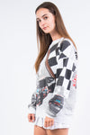 Vintage 90's Goodwrench Racing Print Sweatshirt