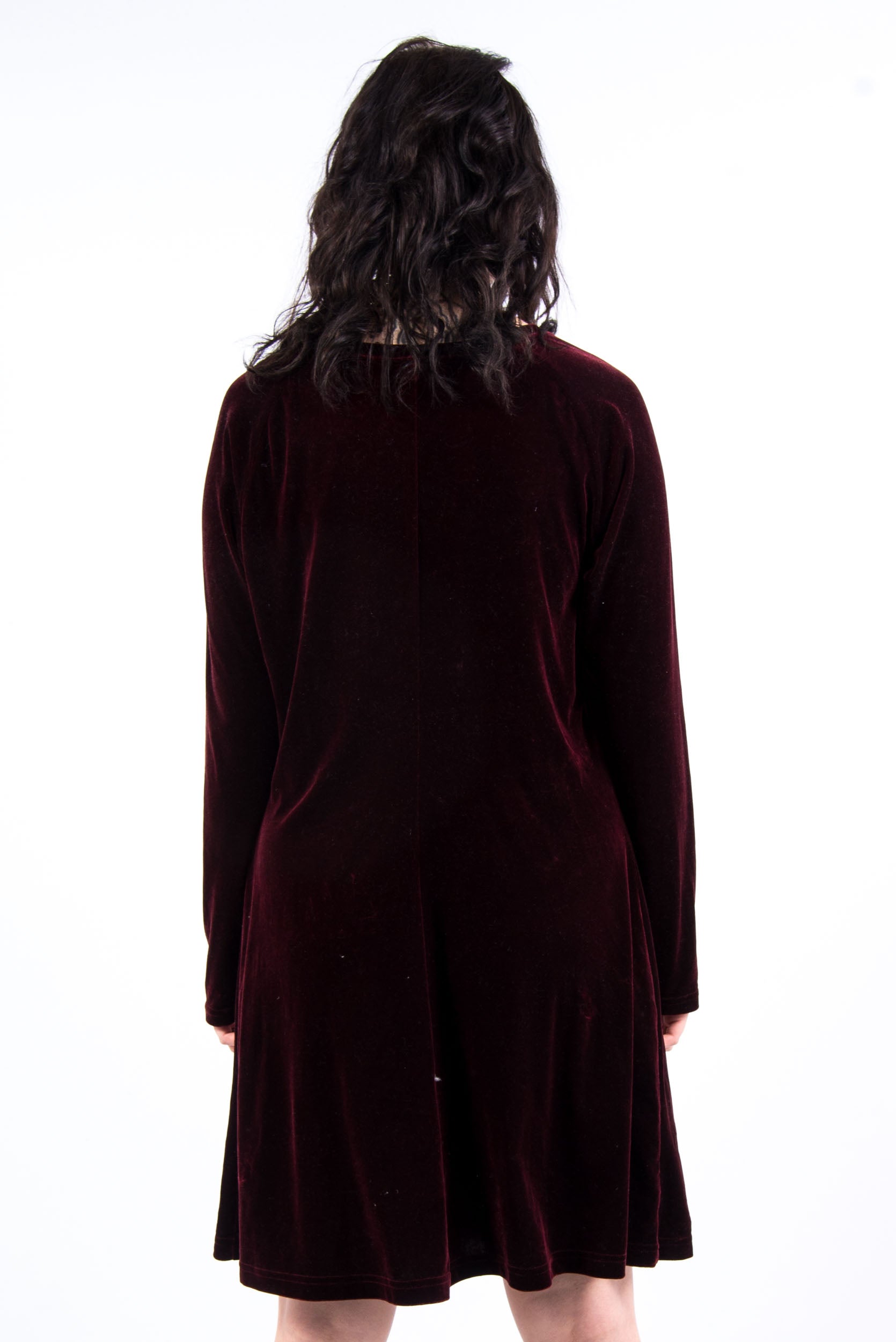 Vintage 90's Grunge Velvet Dress | THE VINTAGE SCENE The Vintage Scene Vintage 90's Grunge Velvet Dress | THE VINTAGE SCENE The Vintage Scene