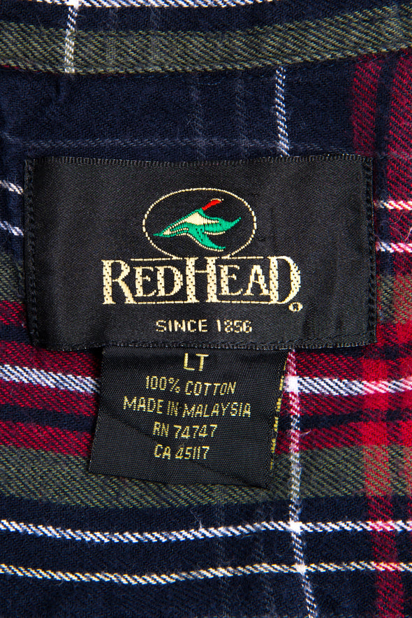 90's USA Checked Flannel Shirt