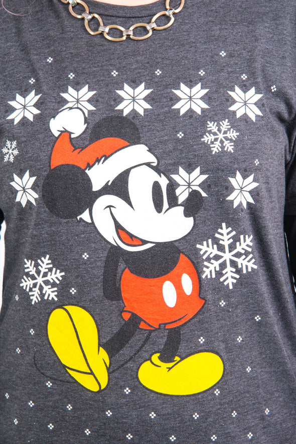 Vintage Disney Mickey Mouse Christmas T-Shirt