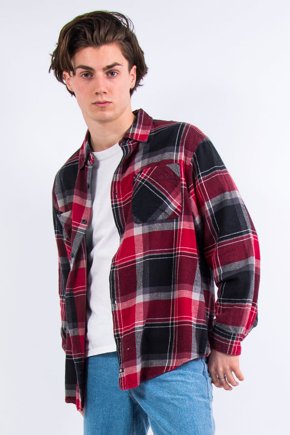 00's Dickies Red Flannel Shirt