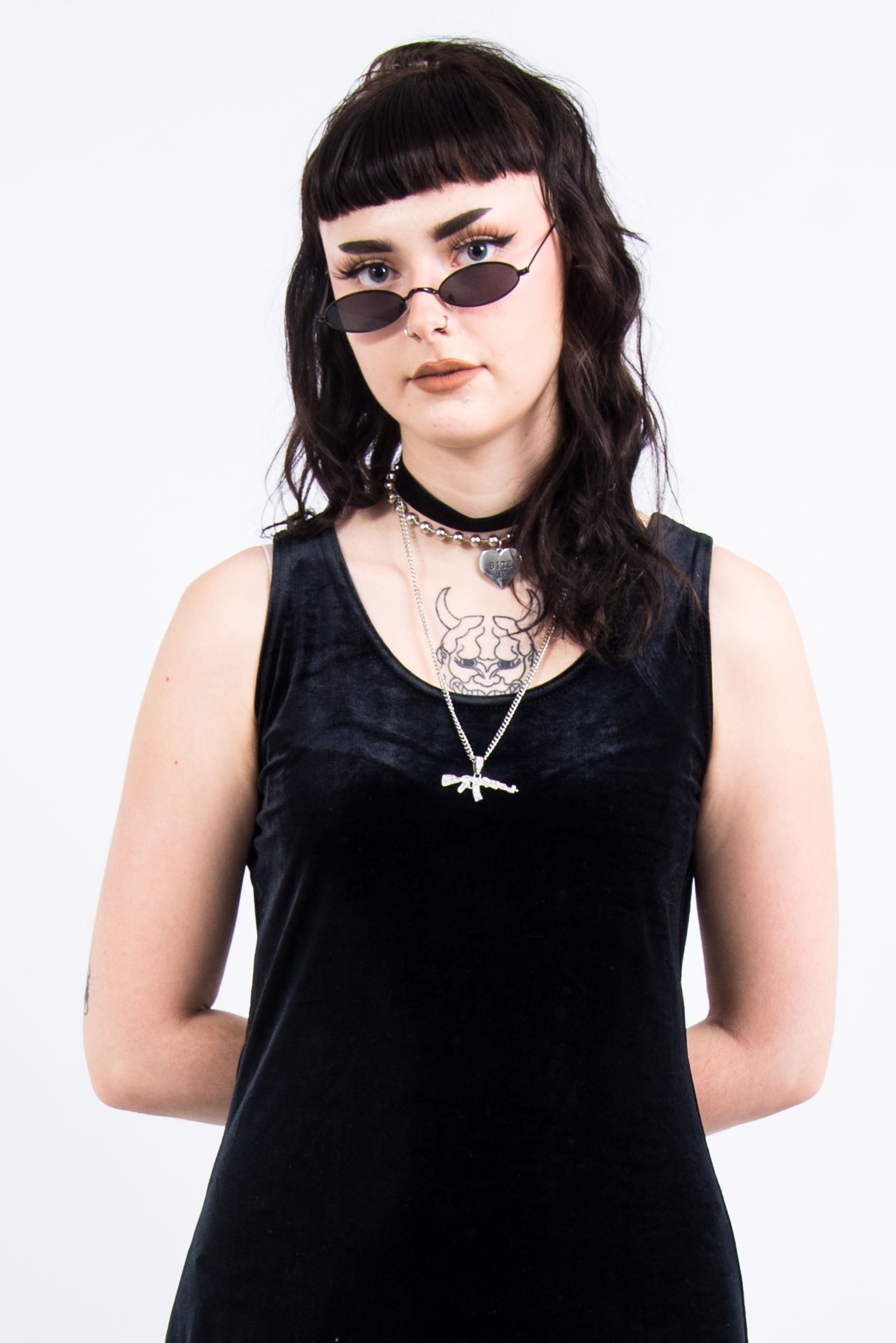 Vintage 90's Grunge Velvet Maxi Dress | THE VINTAGE SCENE The Vintage Scene Vintage 90's Grunge Velvet Maxi Dress | THE VINTAGE SCENE The Vintage Scene