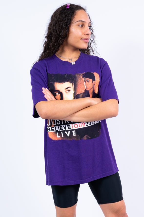 Justin Bieber 2012/2013 Believe Tour T-Shirt