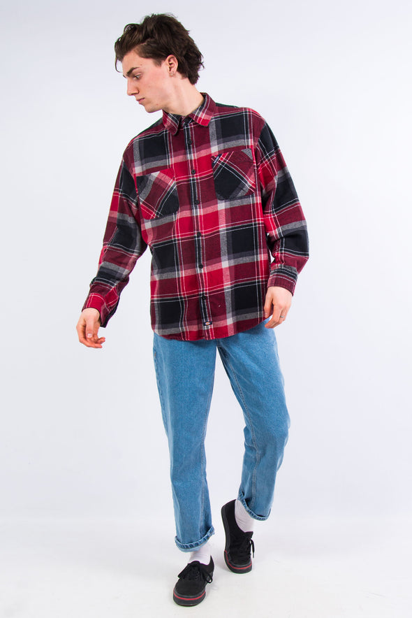 00's Dickies Red Flannel Shirt