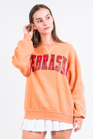 Vintage 90's Nebraska Spell Out Sweatshirt