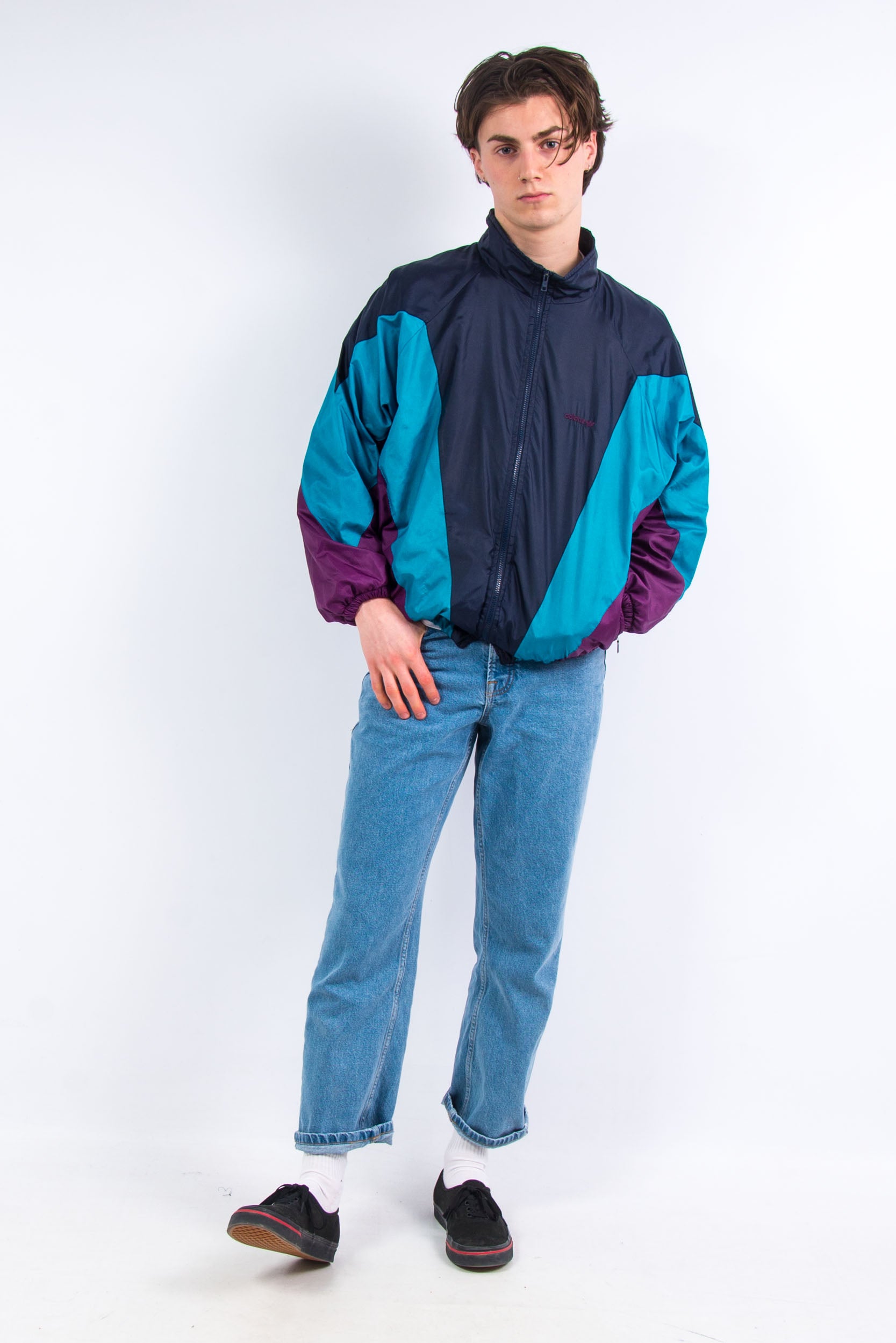 90's Vintage Adidas Windbreaker Jacket – The Vintage Scene
