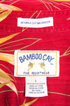 Vintage Bamboo Print Hawaiian Shirt