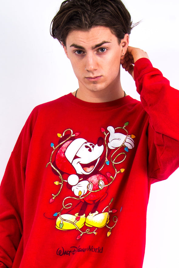 90's Disney World Christmas Sweatshirt