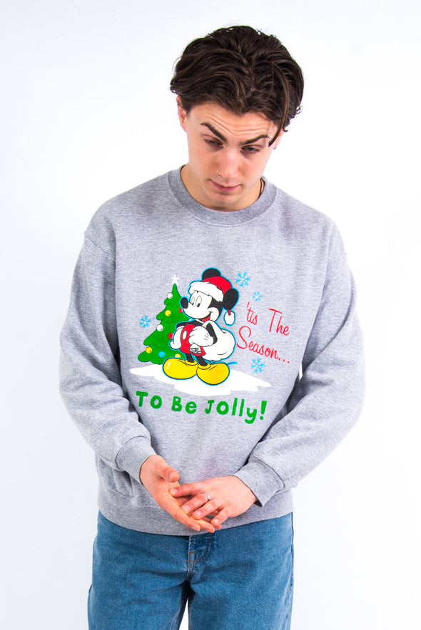 Vintage Mickey Mouse Christmas Sweatshirt