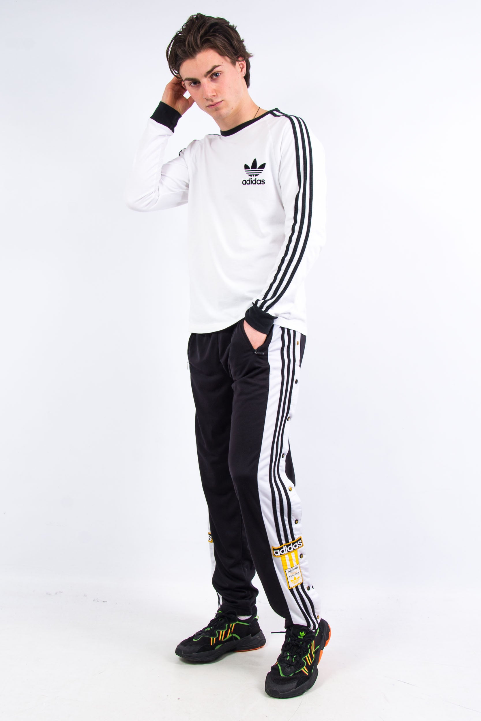 Adidas Popper Trousers 90s Popper Trousers 90s Adidas Poppers 90s