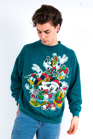 90's Disney Christmas Sweatshirt