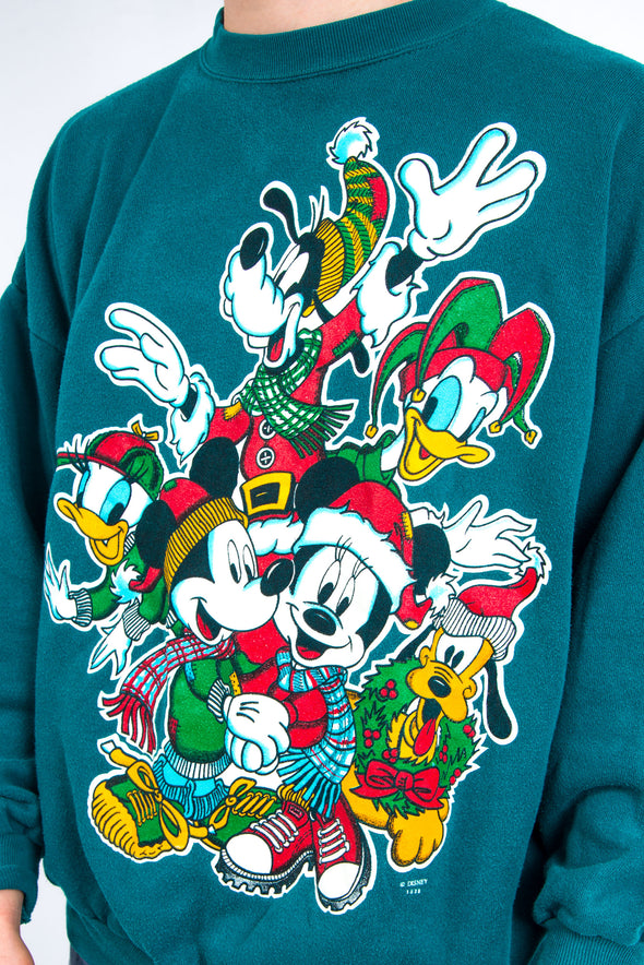 90's Disney Christmas Sweatshirt