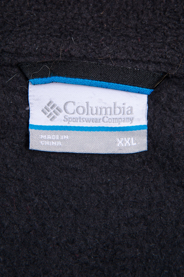 Black Columbia Zip Fasten Fleece
