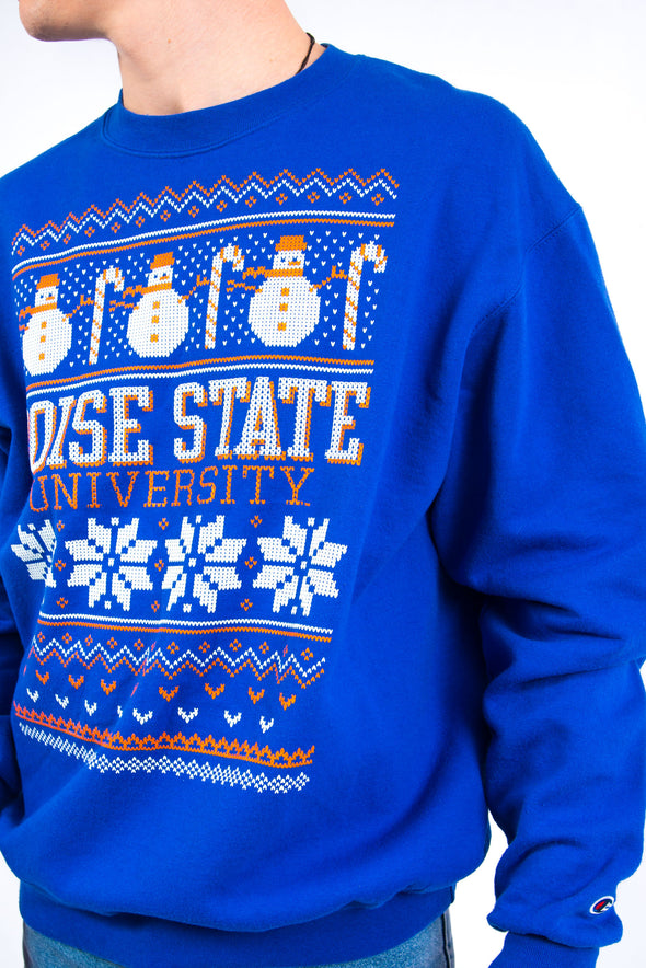 Champion Boise State Christmas Sweatshirt