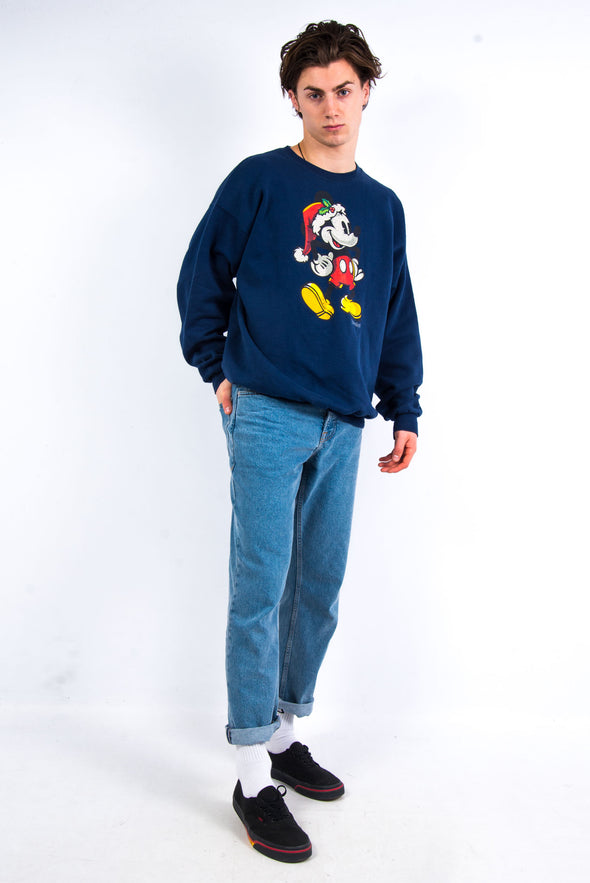 Vintage Disney Christmas Mickey Sweatshirt