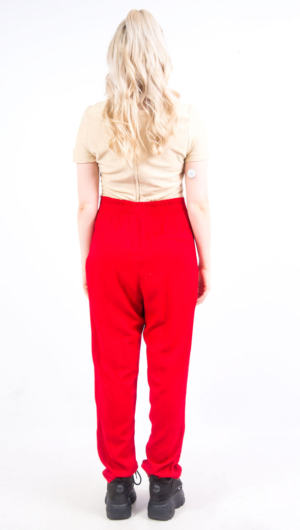Vintage 90's Red and Gold Jumpsuit