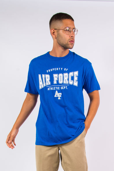 U.S. Air Force T-Shirt Blue Crew Neck