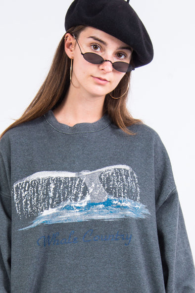 Vintage 90's Whale Country Sweatshirt