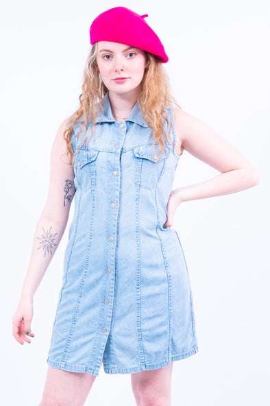 Vintage 90's Denim Mini Dress