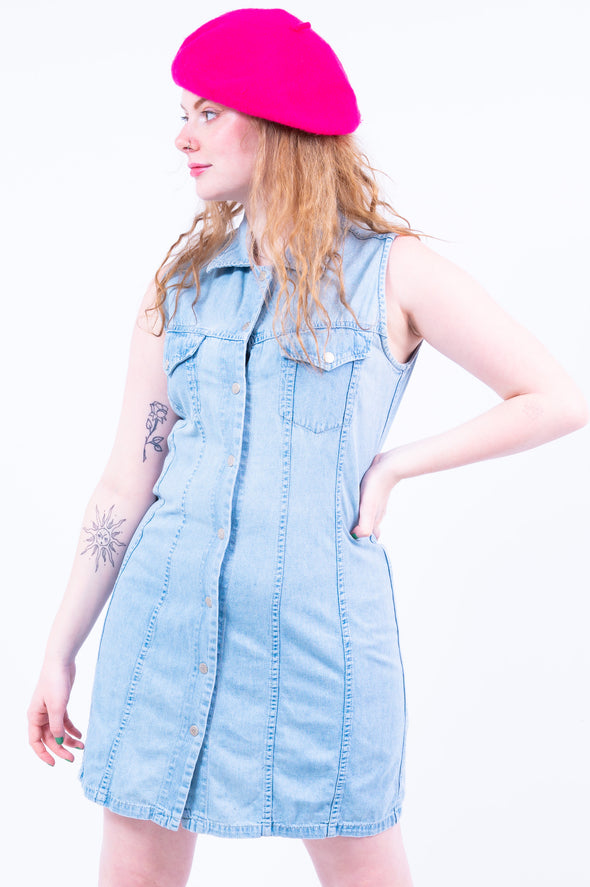 Vintage 90's Denim Mini Dress