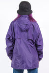 Vintage Hooded K-Way Raincoat Cagoule Jacket