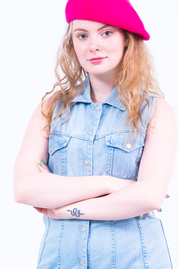 Vintage 90's Denim Mini Dress