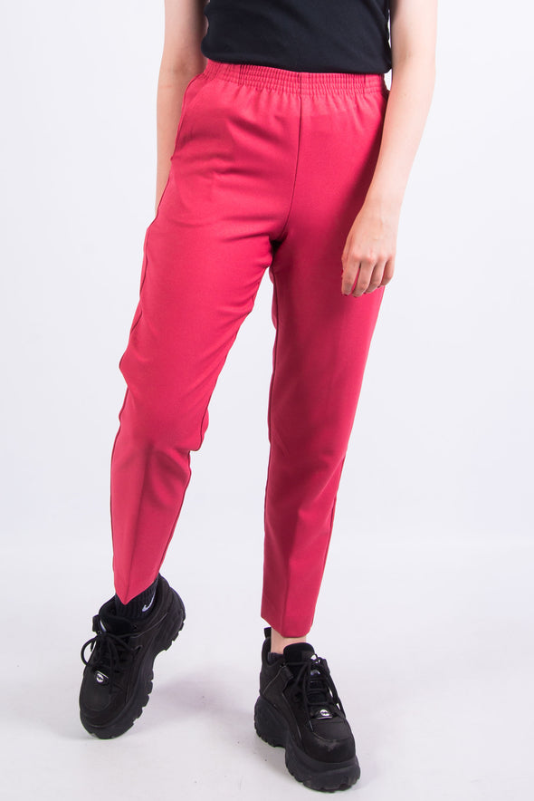 Vintage 90's Pink Tapered Trousers