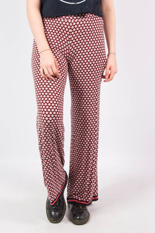 Vintage 90's Patterned Hippie Trousers