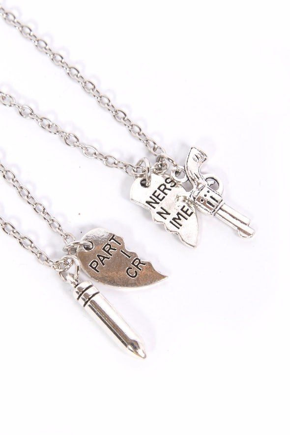 Partners In Crime BFFL Necklaces