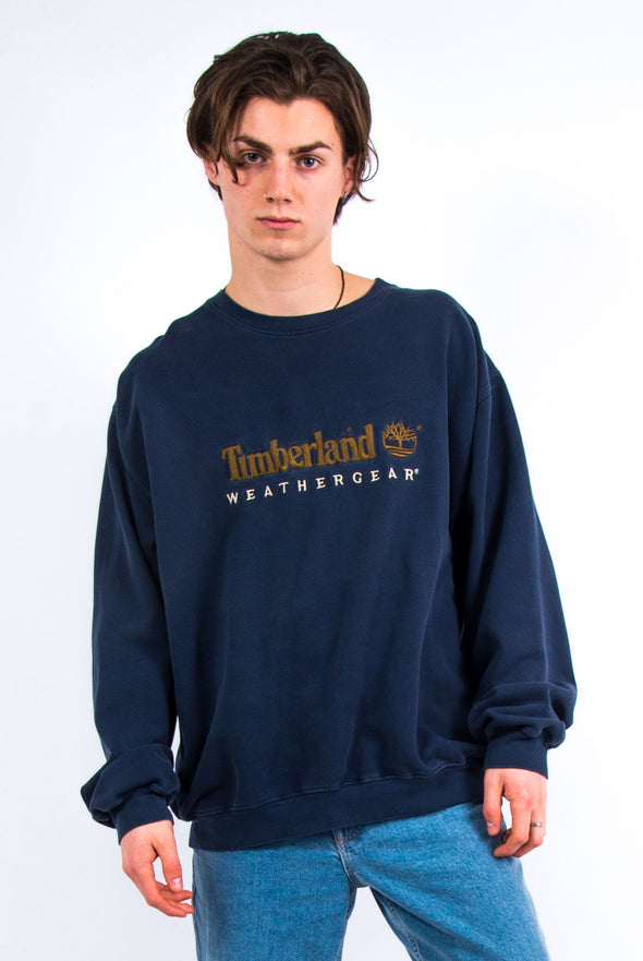 90's Timberland Spell Out Sweatshirt