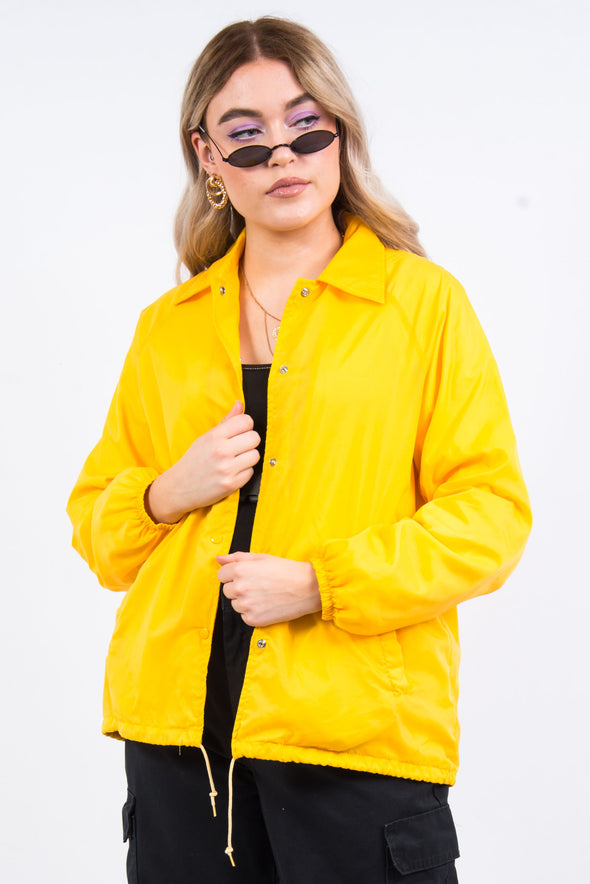 Vintage 90's Yellow Coach Jacket