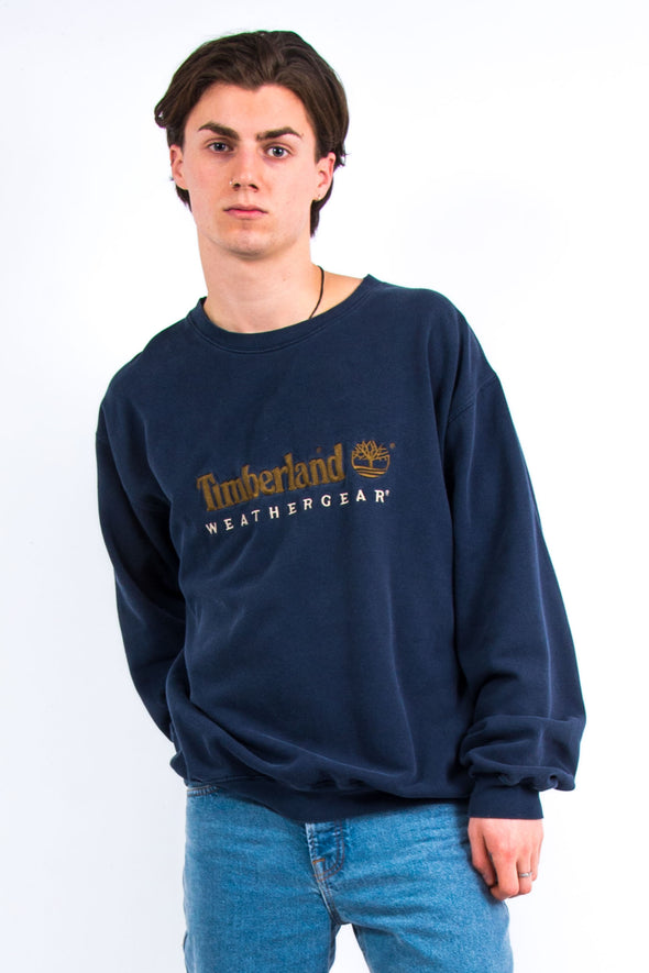 90's Timberland Spell Out Sweatshirt