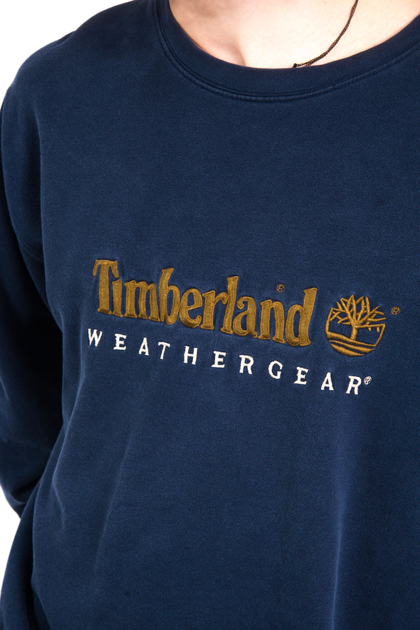 90's Timberland Spell Out Sweatshirt