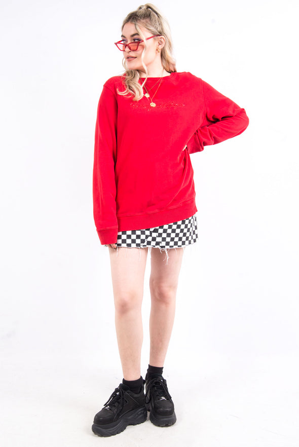 Y2K Tommy Hilfiger Diamante Spell Out Sweatshirt