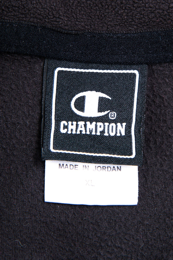 Champion Black 1/4 Zip Fleece