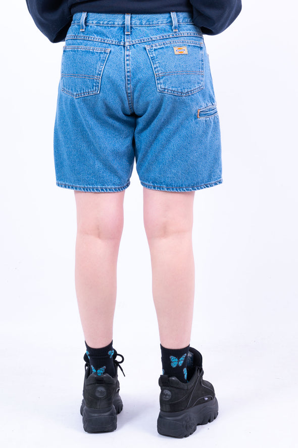 Vintage 90's Dickies Blue Denim Shorts
