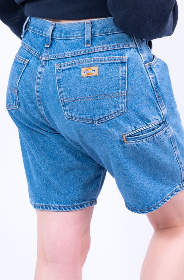 Vintage 90's Dickies Blue Denim Shorts
