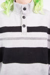 Vintage 90's Ralph Lauren Chaps 1/4 Button Fasten Sweatshirt