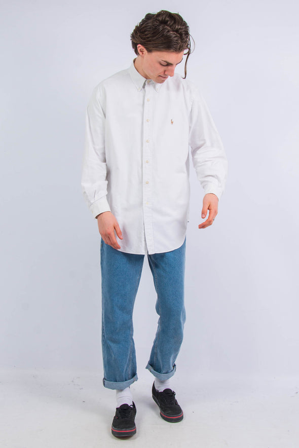 Vintage White Ralph Lauren White Shirt