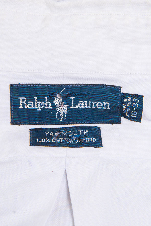Vintage White Ralph Lauren White Shirt