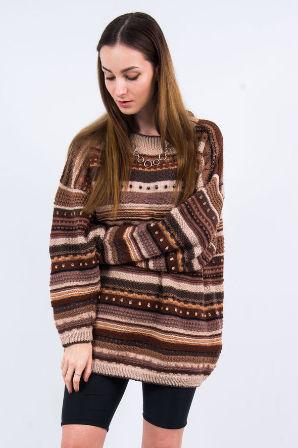 Vintage 90's Grandad Knit Jumper