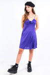 Vintage 90's Purple Slip Dress
