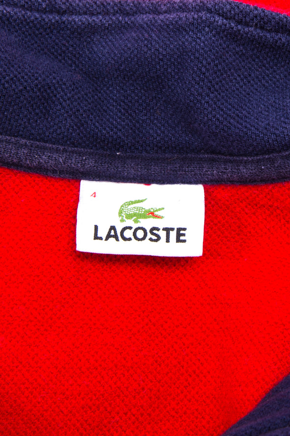 Vintage 90's Lacoste 1/4 Zip Sweatshirt