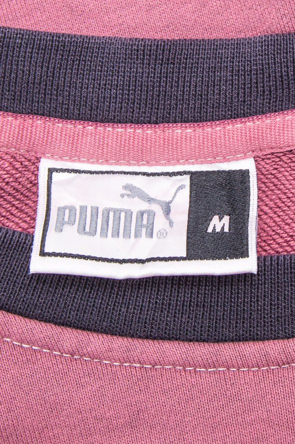 Vintage Puma Cropped Sweatshirt